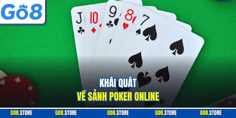 Khái quát về sảnh Poker online